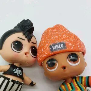LOL Surprise Boys Hip Hop Sunny Vibes Nightfall Toy Figure Doll Lot Of